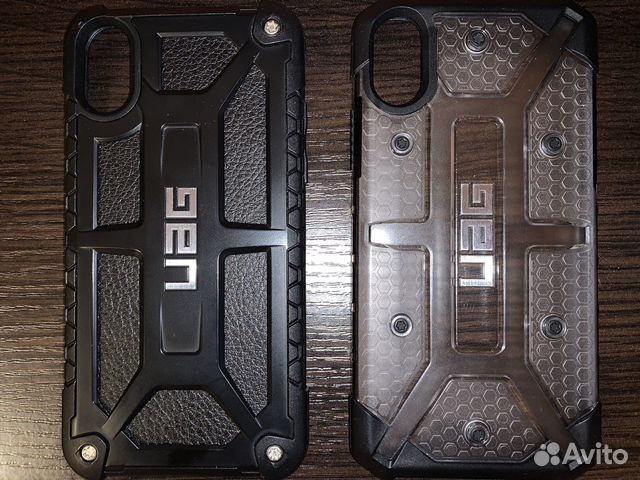Чехол UAG и бампер Rhinoshield для iPhone X,Xs