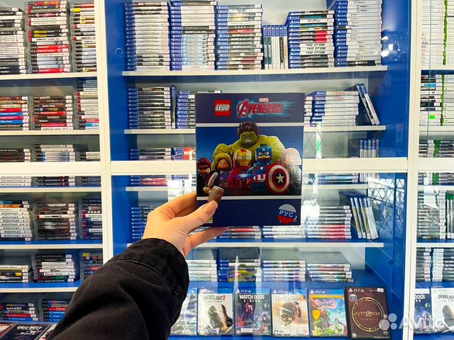 Lego marvel avengers ps4 (новый)