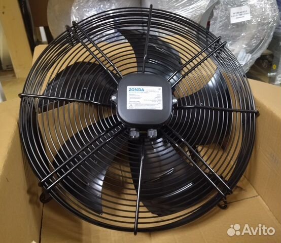 Вентилятор осевой, охлаждение майнинг устройств