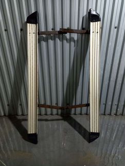 Пороги алюминевые на Ниссан Кашкай 160*17