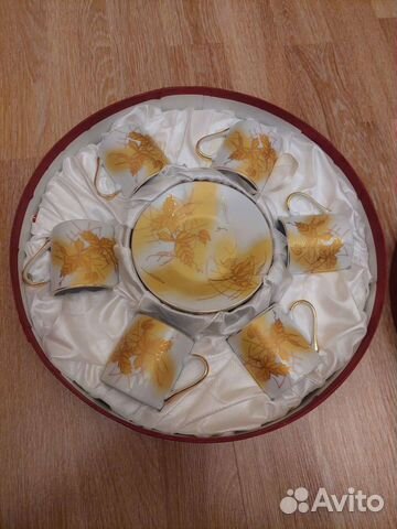 Новый чайный кофейный сервиз 6 перс yamasen japan