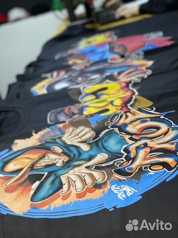 Прямая печать на футболках