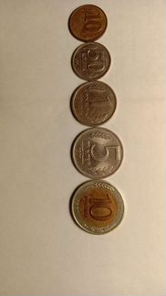 Монеты гкчп-1991г(набор)