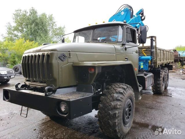 Урал 4320-1112-10 С КМУ с КМУ, 2005