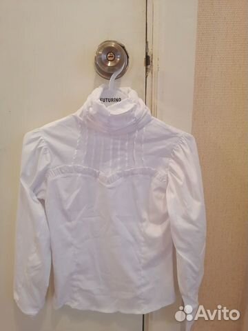 Блузка белая для девочек