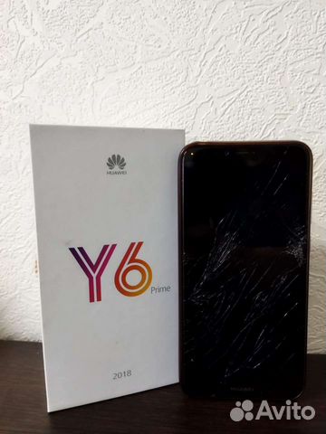 Телефон Huawei y6 prime 2018