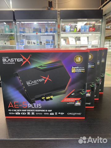 Новые Creative Sound BlasterX AE-5 plus