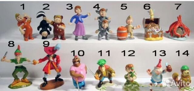 Питер Пэн, Серия+вкладыш