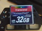 Флеш карта Compact Flash 32GB transcend 400x