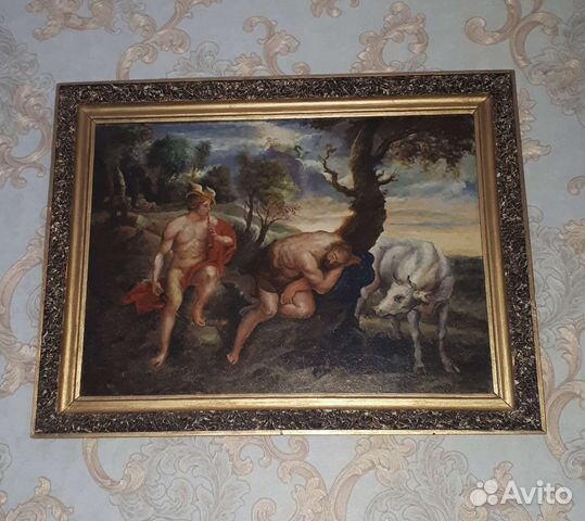 Картина маслом «Меркурий и Аргус»
