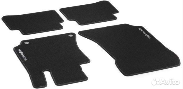 Коврики велюр Toyota LC 100 1998-07 бежевые