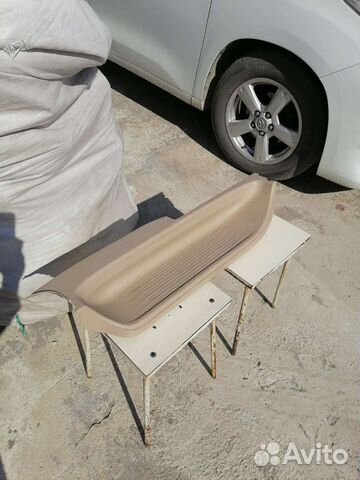 Пластиковые пороги toyota alphard