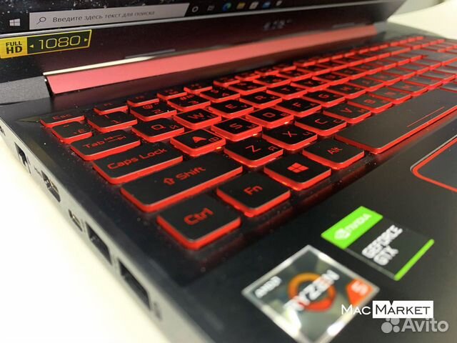 Игровой ноутбук Acer Nitro Ryzen 5 GTX 1650 4GB