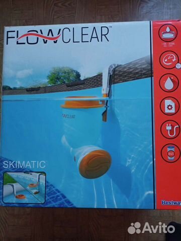 Скиммер-фильтр для бассейна новый