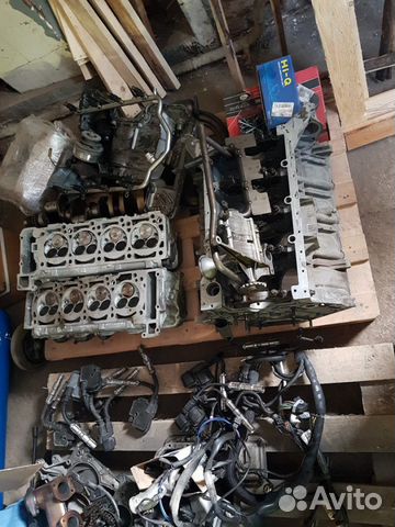 Двигатель Mercedes SL5.5 G5.5 E5.5 Компрессор AMG