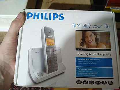 Philips se 430 цифровой радиотелефон