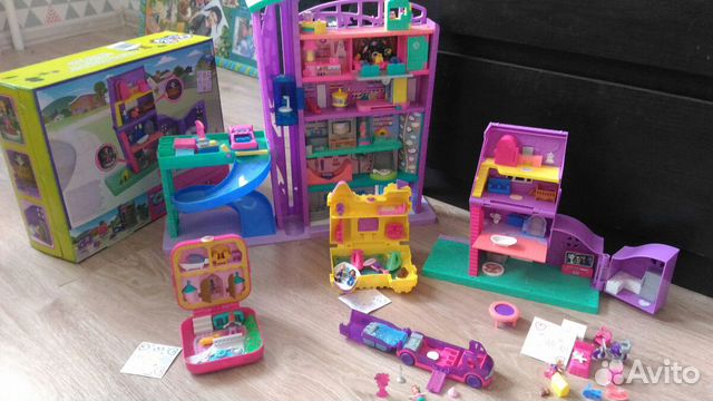 polly pocket sparkle style house