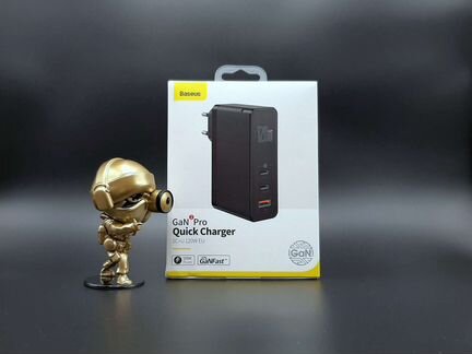 Baseus 140W GaN5 Pro зарядное устройство (новое)