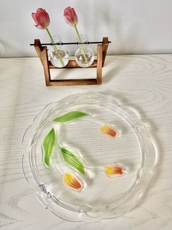 Тортница, разнос и ваза