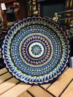 Ляган Узбекский г.Риштан 42см