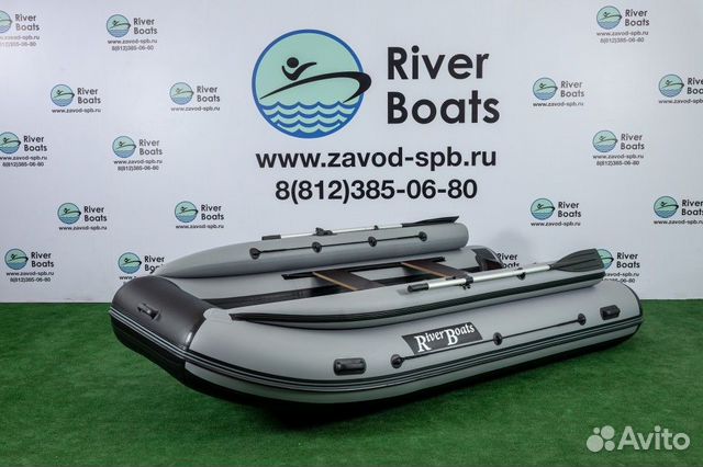 Лодка пвх RiverBoats RB 370 (нднд) + Фальшборт