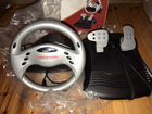Игровой Руль с педалями Genius speed wheel 3 vibra объявление продам