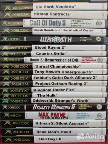 Xbox Original Диски