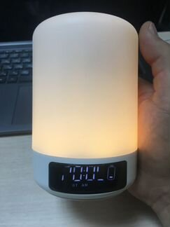Светильник Будильник Колонка Часы 4 в 1