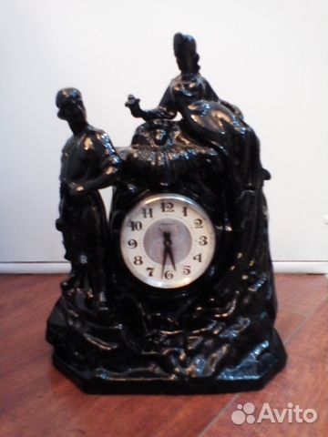 Часы настольные каминные винтаж механические