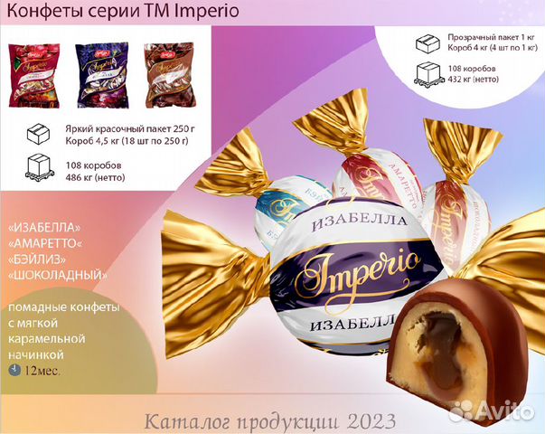 Конфеты Империо Изабелла Свит лайф