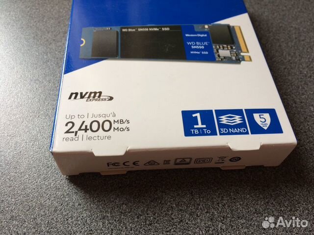 Ssd m2 nvme 1tb western digital SN550
