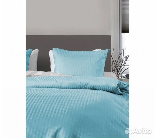 Постельное белье GoodNight Страйп-сатин евро (с на