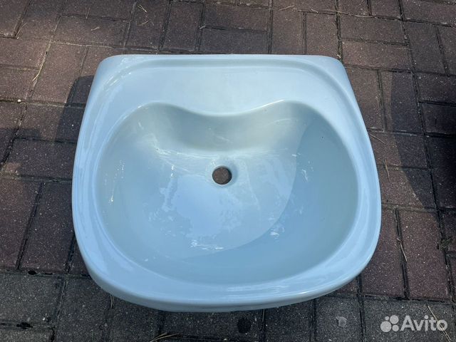 Раковина в ванную голубая СССР винтаж купить в Малаховке | Товары для ...