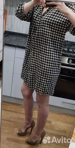 Платье рубашка Zara