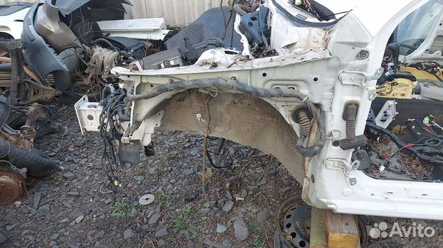 Hyundai elantra hd четверть передняя