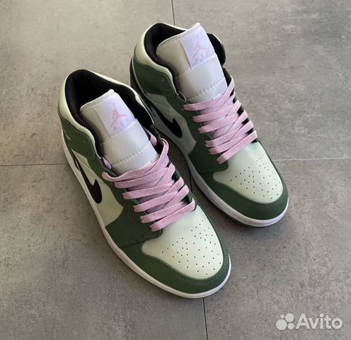 Nike Air Jordan 1 Mid Dutch Green Кроссовки