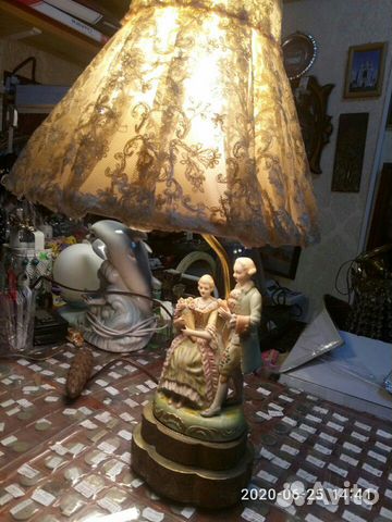 Лампа настольная. Антиквариат