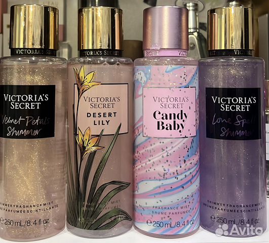 Мисты от виктория сикрет с шимером