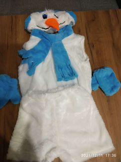 Костюм снеговика, аренда