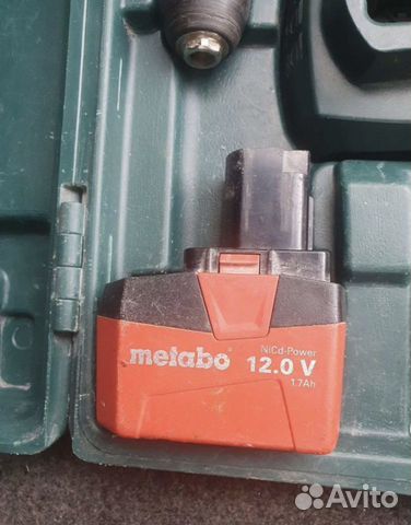 Шуруповёрт Metabo 12 в 1,7 Ah