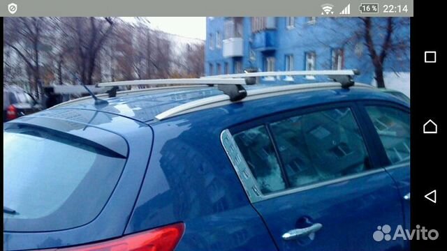 Поперечины багажные на крышу Kia Sportage 3