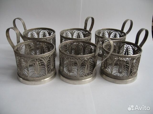 Подстаканники времен СССР 