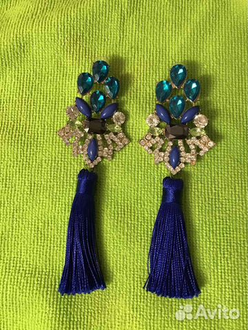 Серьги для вечернего образа