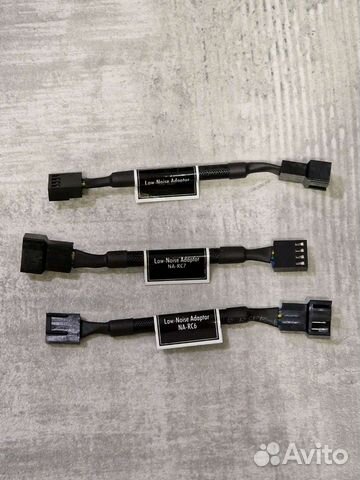 Переходник Noctua 4pin 4pin понижающий NA-RC6/7