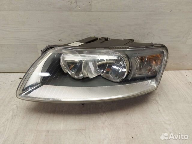 Фара левая Audi A6(C6) 2004-2008 Галоген