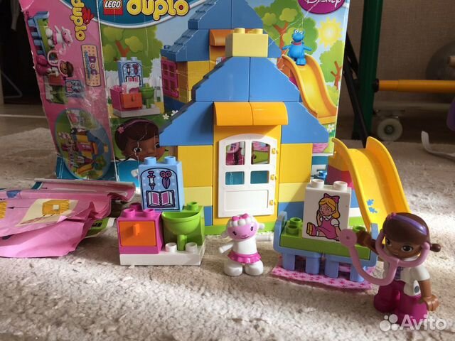 Lego duplo доктор плюшева