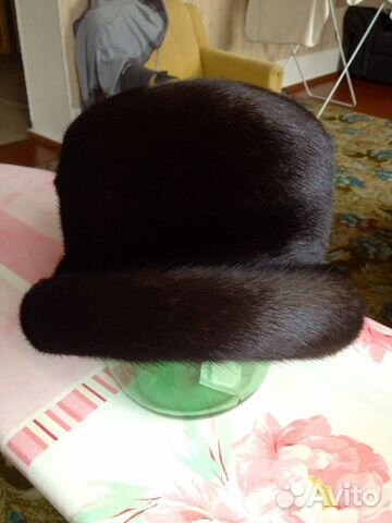 Шапка жен. норковая