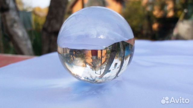 Шар из горного хрусталя