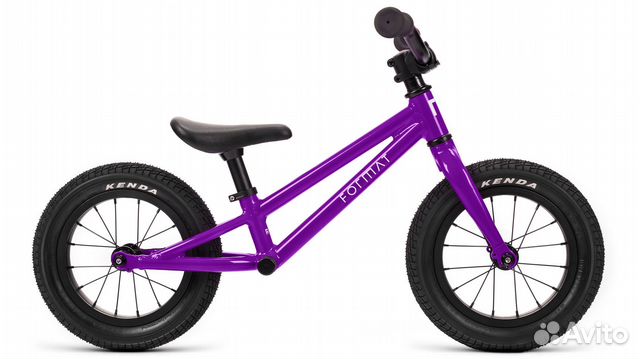 Беговел Format Runbike d-12 (2022) фиолетовый