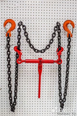 Цепная стяжка грузов